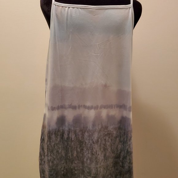 Silky Strappy Ocean print tank - Picture 3 of 5